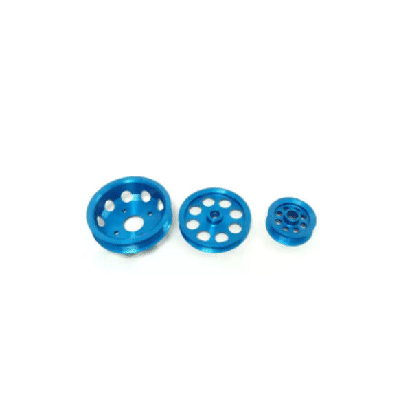 Micro Machining Aluminum CNC Parts Stainless Steel Flange Bushing Sandblasting